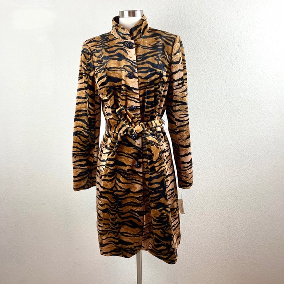 ABS Allen Schwartz Jackets & Blazers - A.B.S Allen Schwartz Tiger Pattered Coat